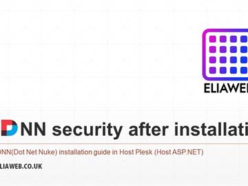 DNN security after installation